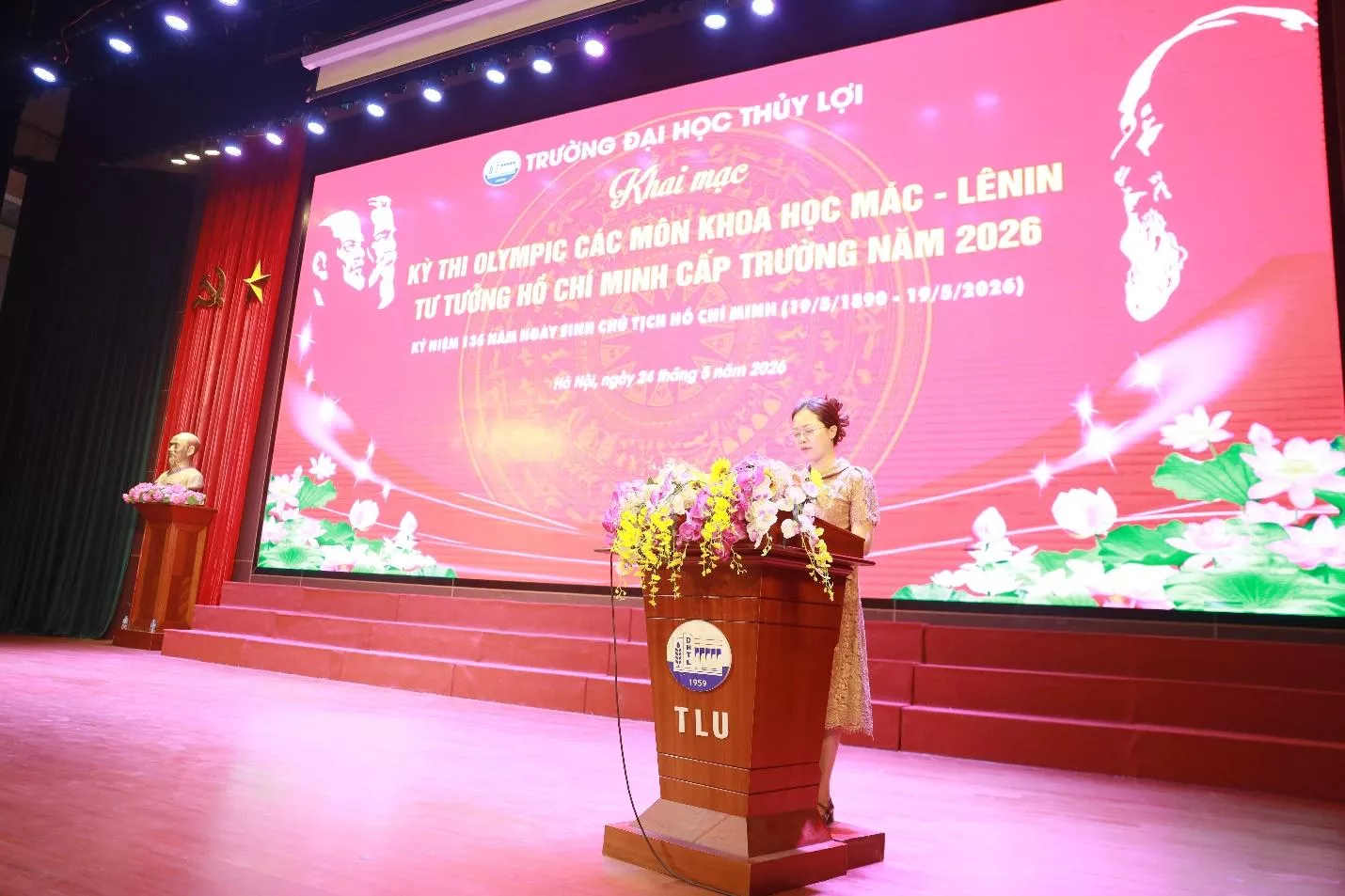 Trường Đại học Thủy lợi khai mạc Hội thi Olympic các môn khoa học Mác – Lênin, Tư tưởng Hồ Chí Minh năm 2026