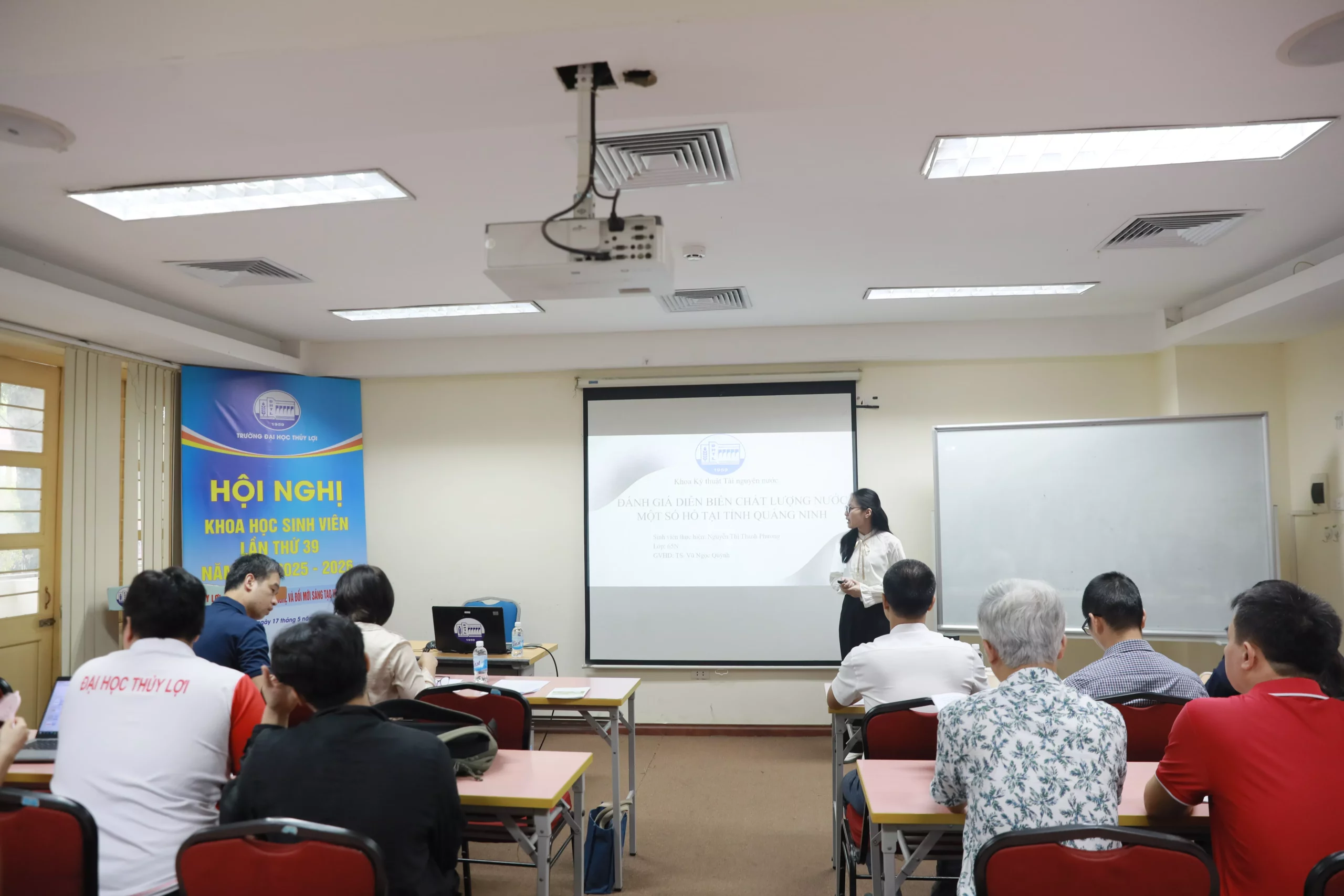 Phong trào Nghiên cứu khoa học sinh viên Trường Đại học Thủy lợi phát triển mạnh mẽ cả về quy mô và chất lượng