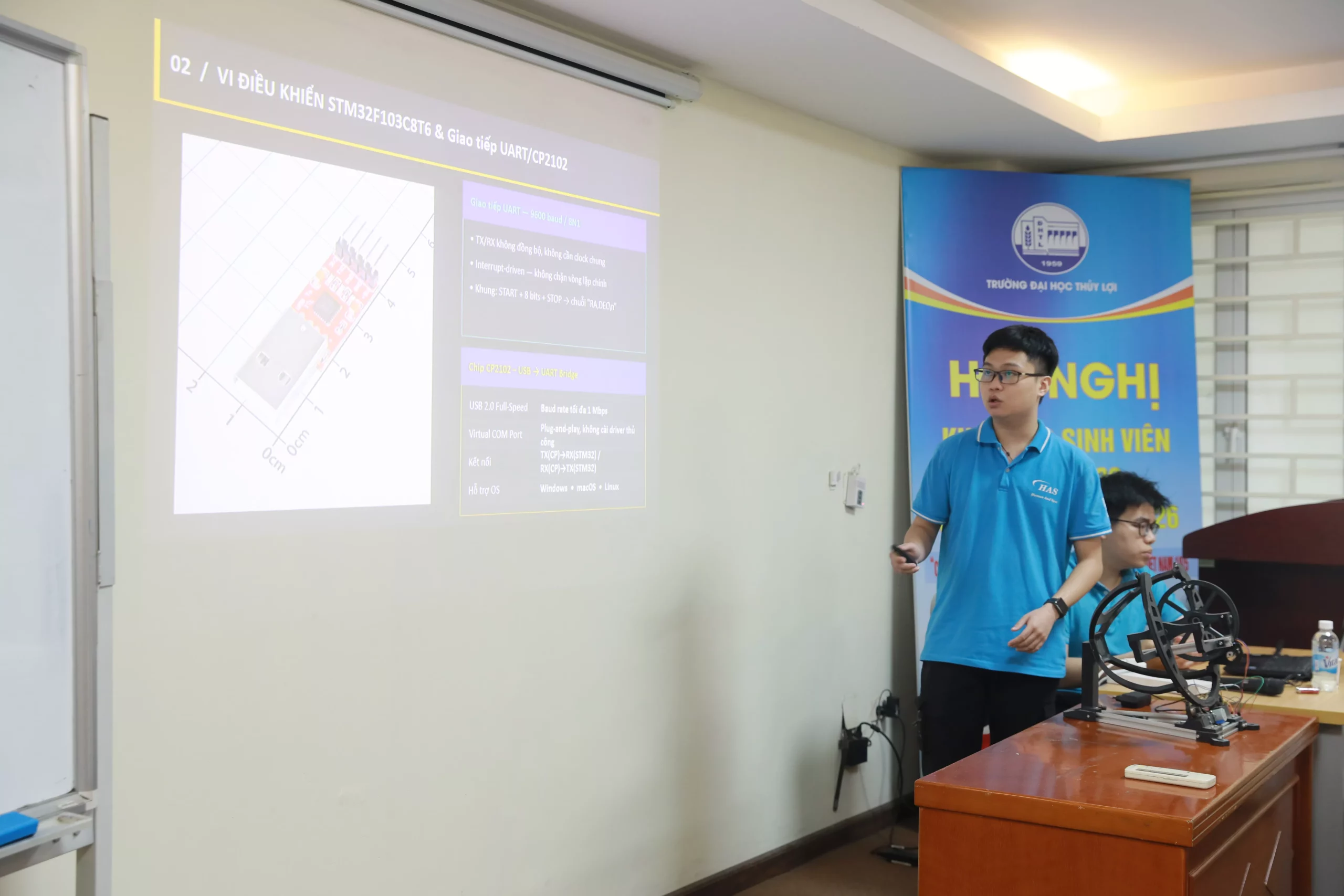 Phong trào Nghiên cứu khoa học sinh viên Trường Đại học Thủy lợi phát triển mạnh mẽ cả về quy mô và chất lượng