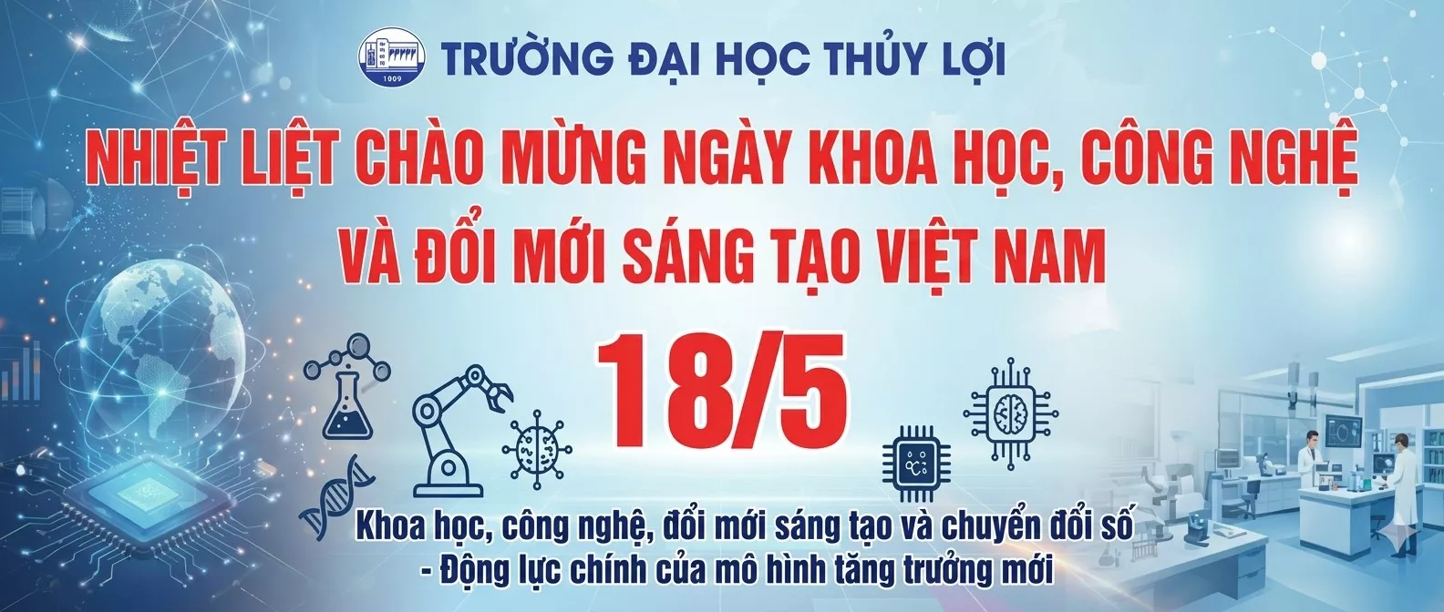 Trường Đại học Thủy lợi hưởng ứng Ngày Khoa học, Công nghệ và Đổi mới sáng tạo Việt Nam 18/5