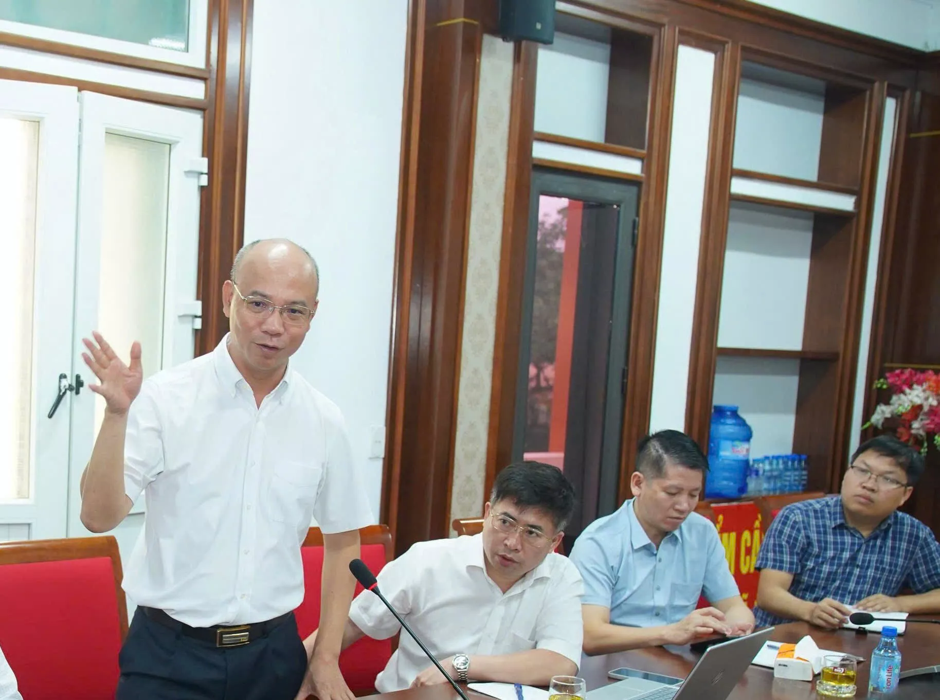 Trường Đại học Thủy lợi khảo sát, đề xuất giải pháp giảm thiểu ngập úng tại xã Hợp Minh, tỉnh Nghệ An