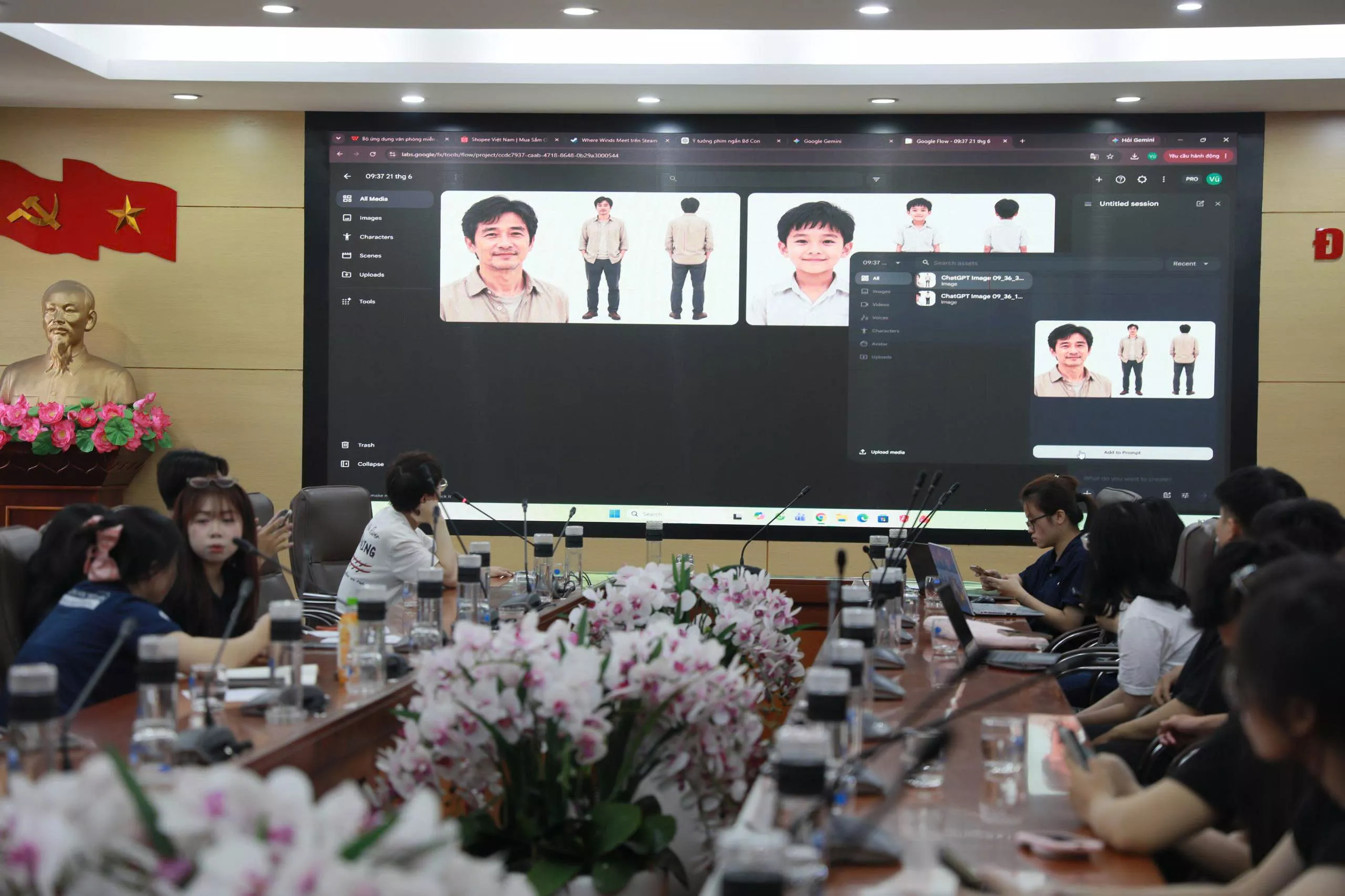Tập huấn kỹ năng sản xuất video ngắn bằng AI tại Trường Đại học Thủy lợi