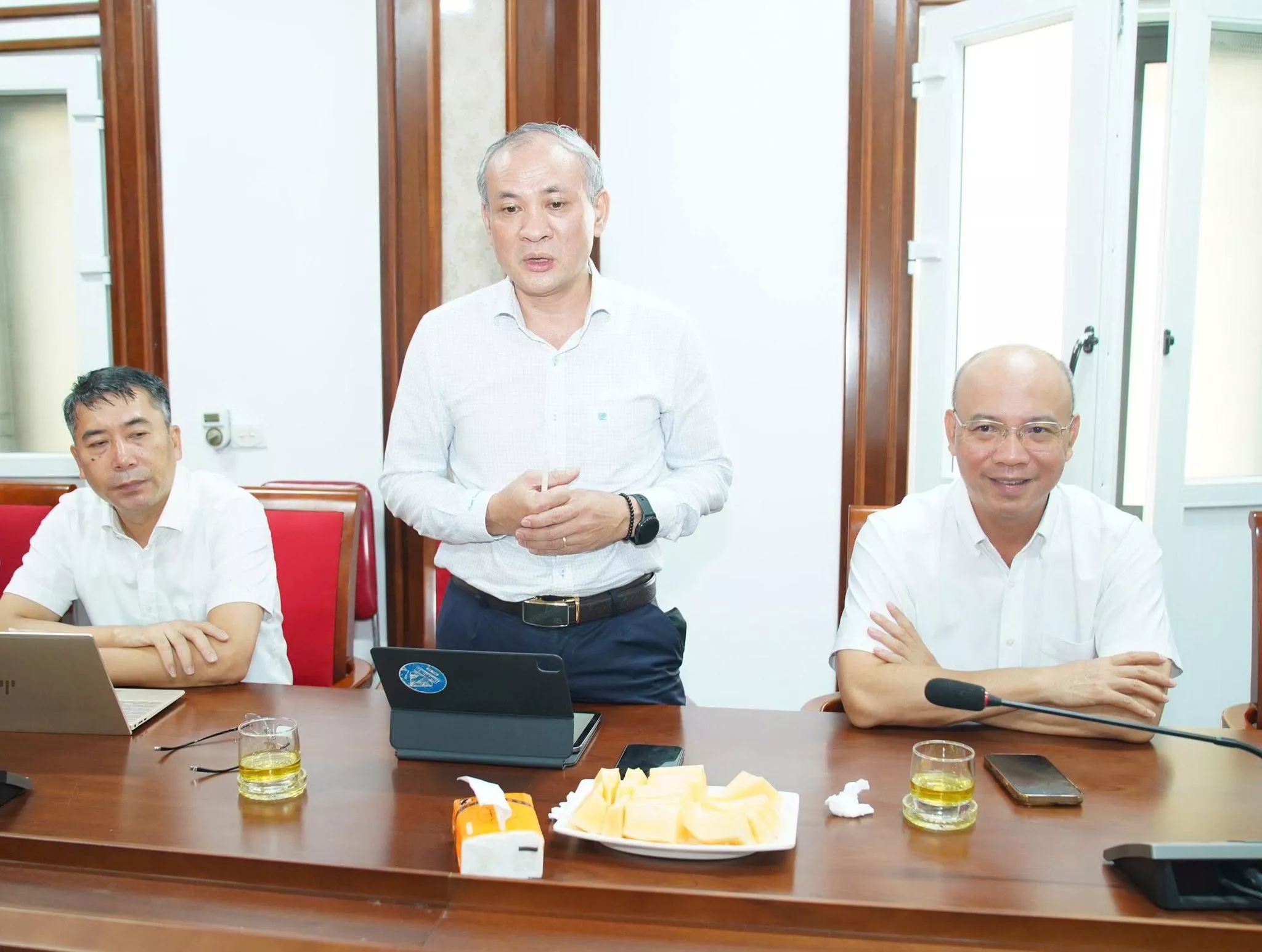 Trường Đại học Thủy lợi khảo sát, đề xuất giải pháp giảm thiểu ngập úng tại xã Hợp Minh, tỉnh Nghệ An