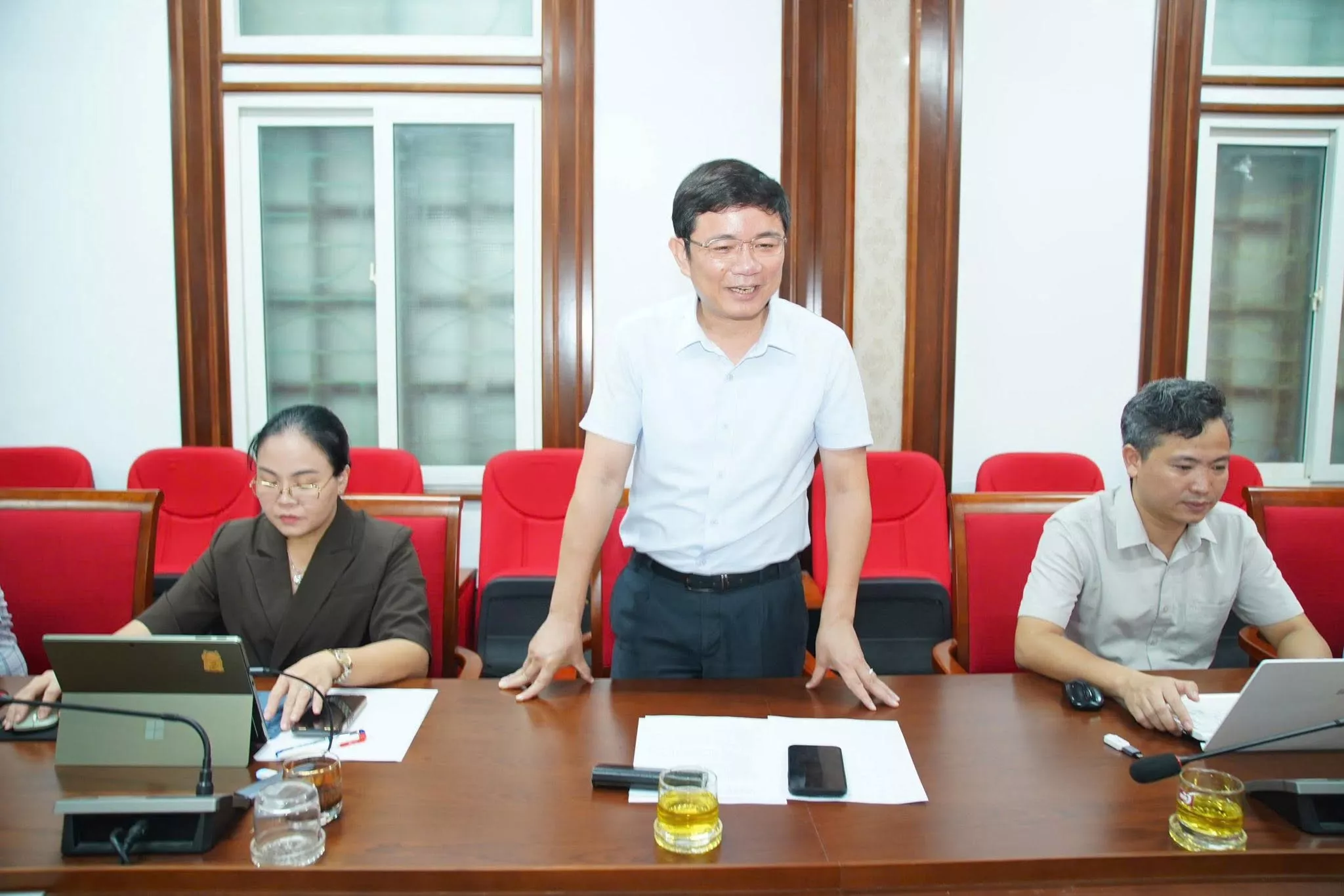 Trường Đại học Thủy lợi khảo sát, đề xuất giải pháp giảm thiểu ngập úng tại xã Hợp Minh, tỉnh Nghệ An