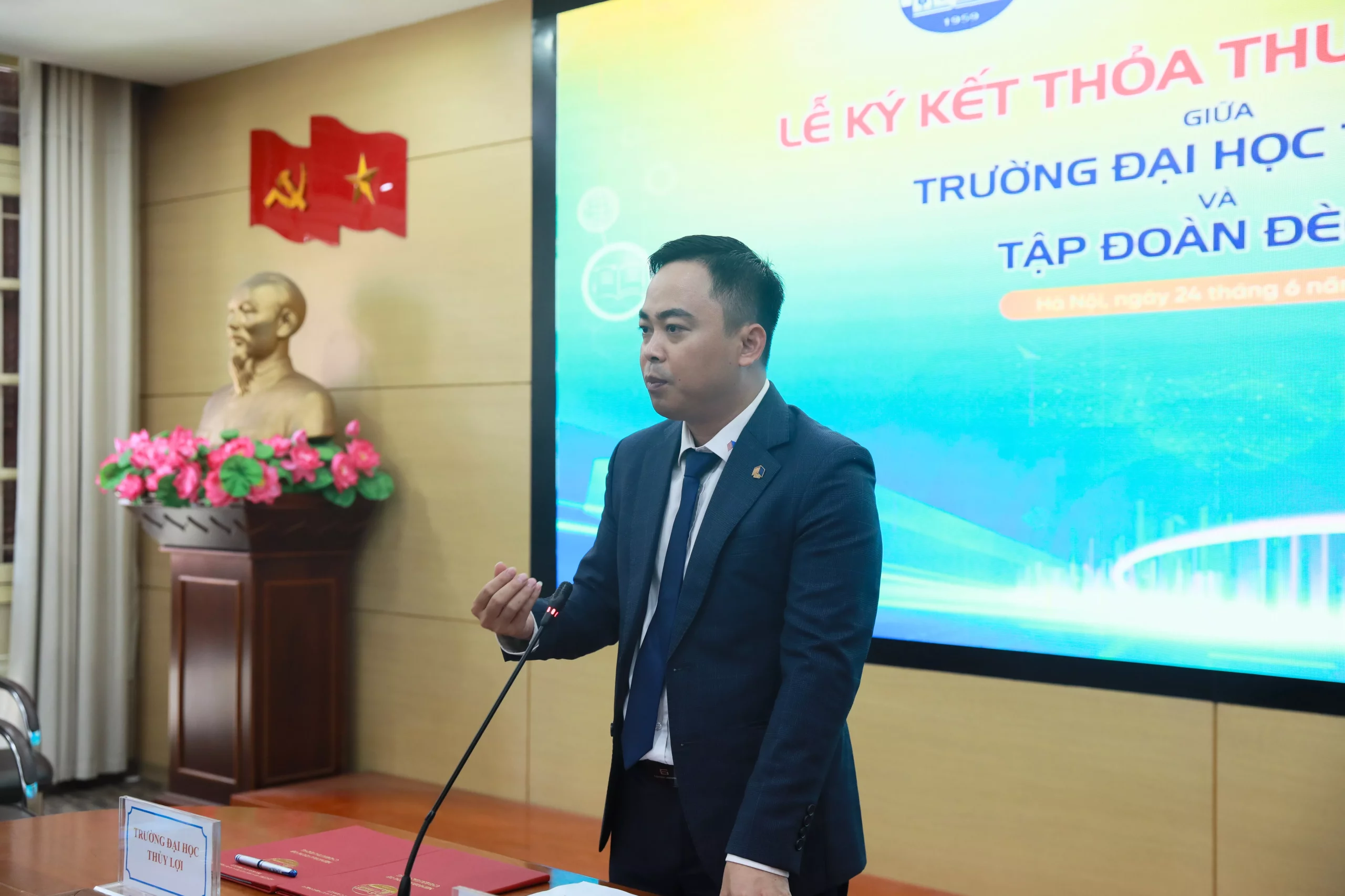 Trường Đại học Thủy lợi và Tập đoàn Đèo Cả ký kết hợp tác đào tạo nguồn nhân lực chất lượng cao