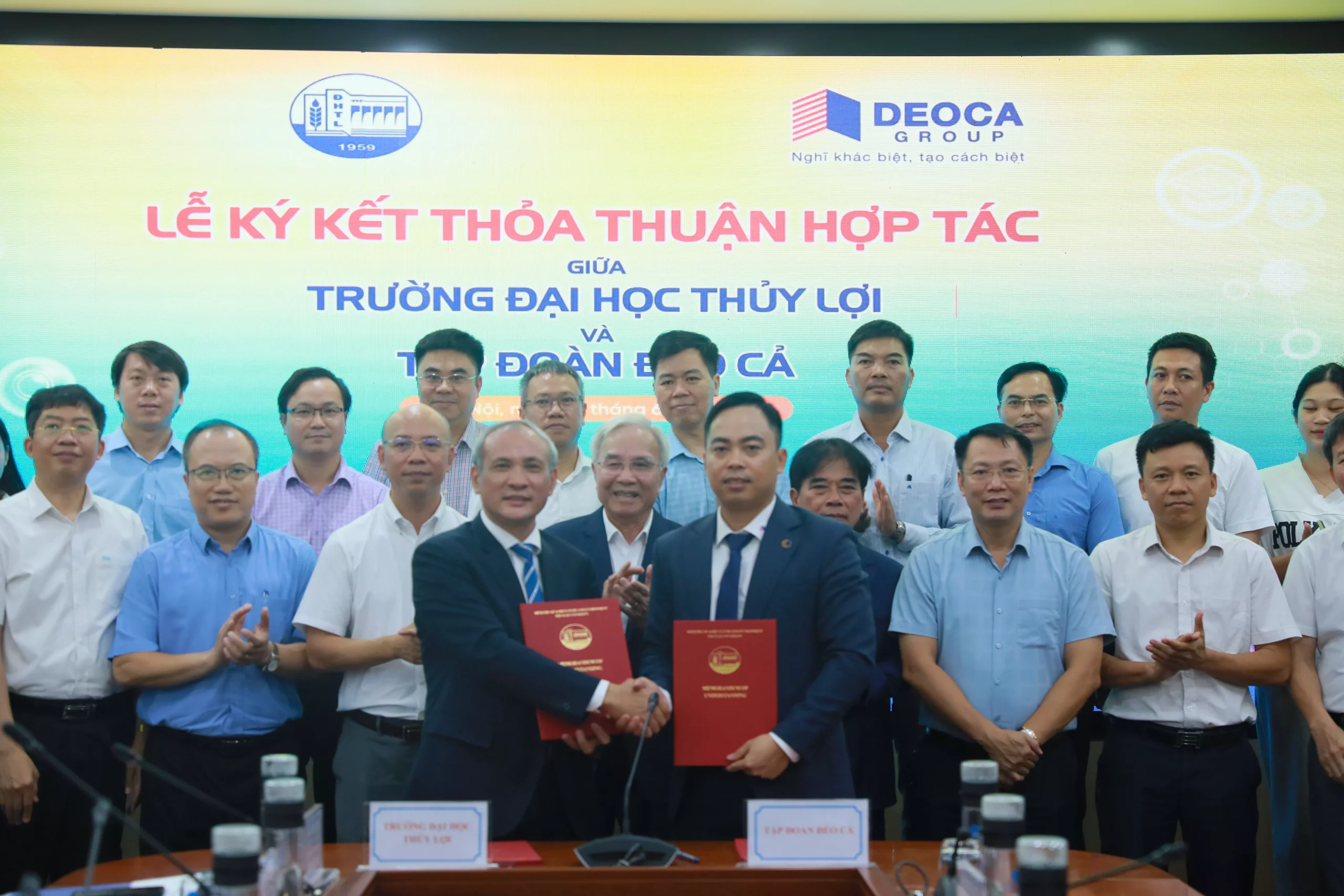 Trường Đại học Thủy lợi và Tập đoàn Đèo Cả ký kết hợp tác đào tạo nguồn nhân lực chất lượng cao