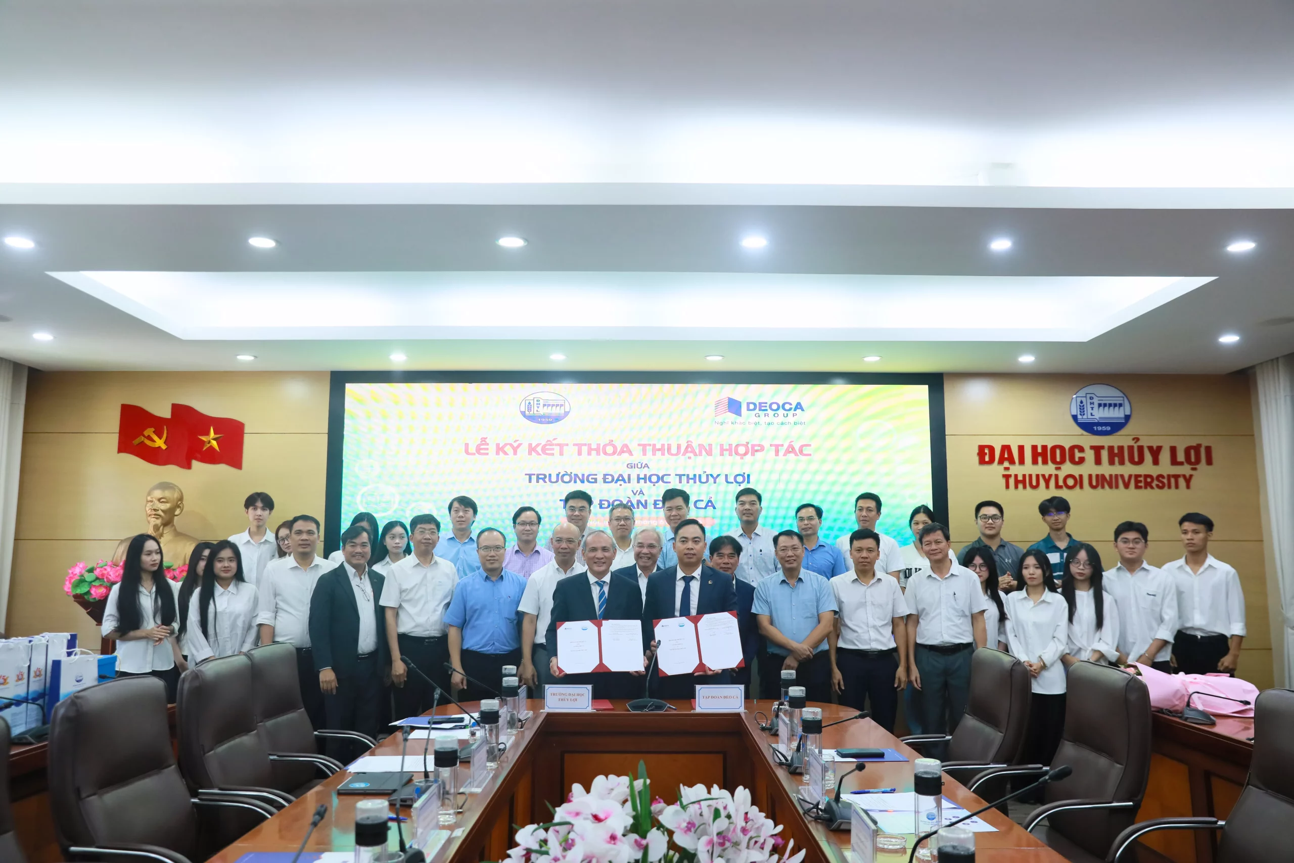 Trường Đại học Thủy lợi và Tập đoàn Đèo Cả ký kết hợp tác đào tạo nguồn nhân lực chất lượng cao