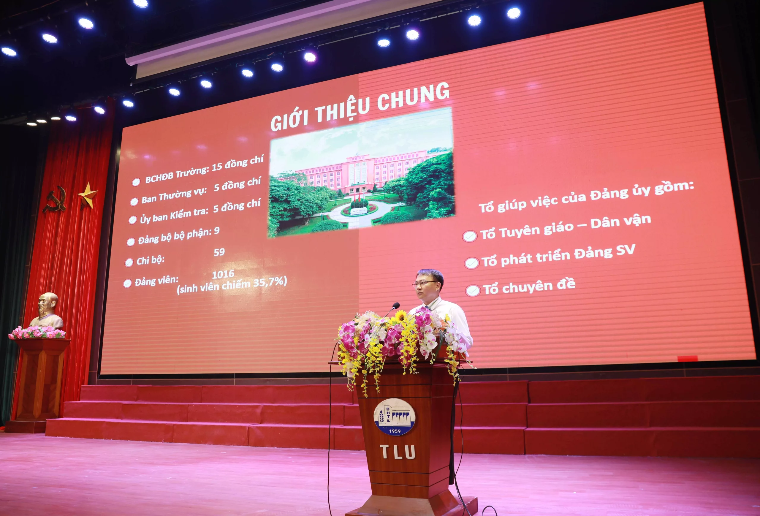 Hội nghị sơ kết công tác xây dựng Đảng 6 tháng đầu năm và triển khai nhiệm vụ công tác 6 tháng cuối năm 2026