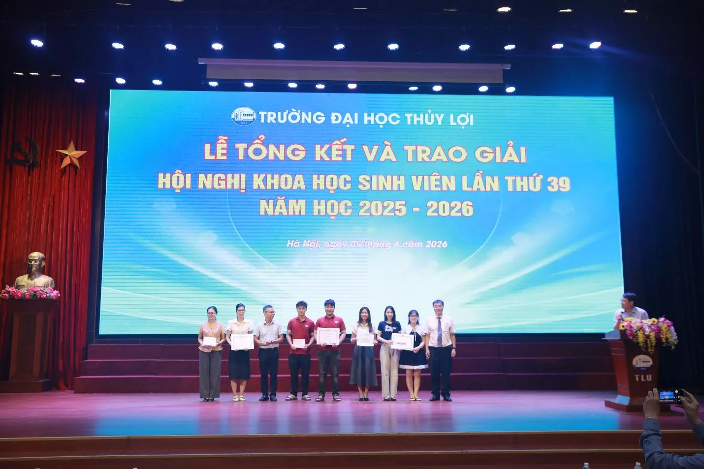 Nghiên cứu khoa học sinh viên Đại học Thủy lợi: Từ phong trào học thuật đến động lực đổi mới sáng tạo