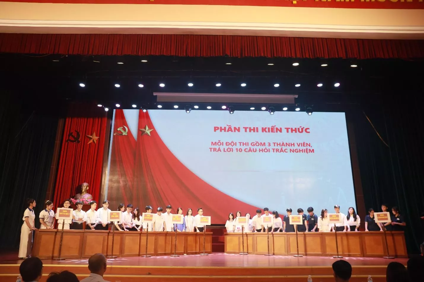 Đêm chung kết “Dân vận khéo” và tổng kết, trao giải Cuộc thi chính luận bảo vệ nền tảng tư tưởng của Đảng (cấp trường) năm 2026