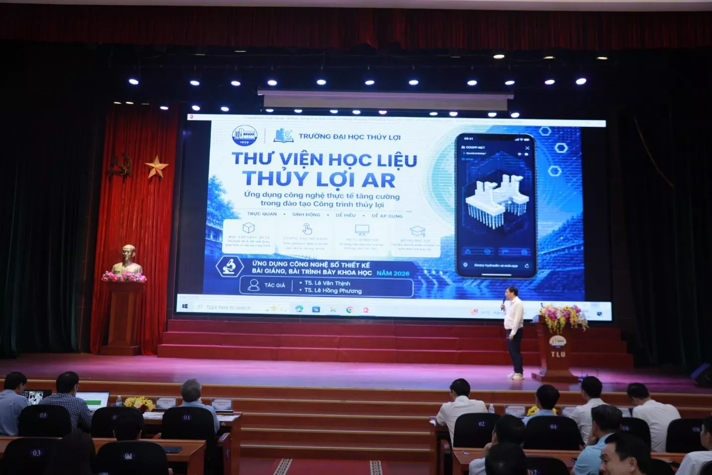 Trường Đại học Thủy lợi thúc đẩy chuyển đổi số trong giảng dạy và trình bày khoa học