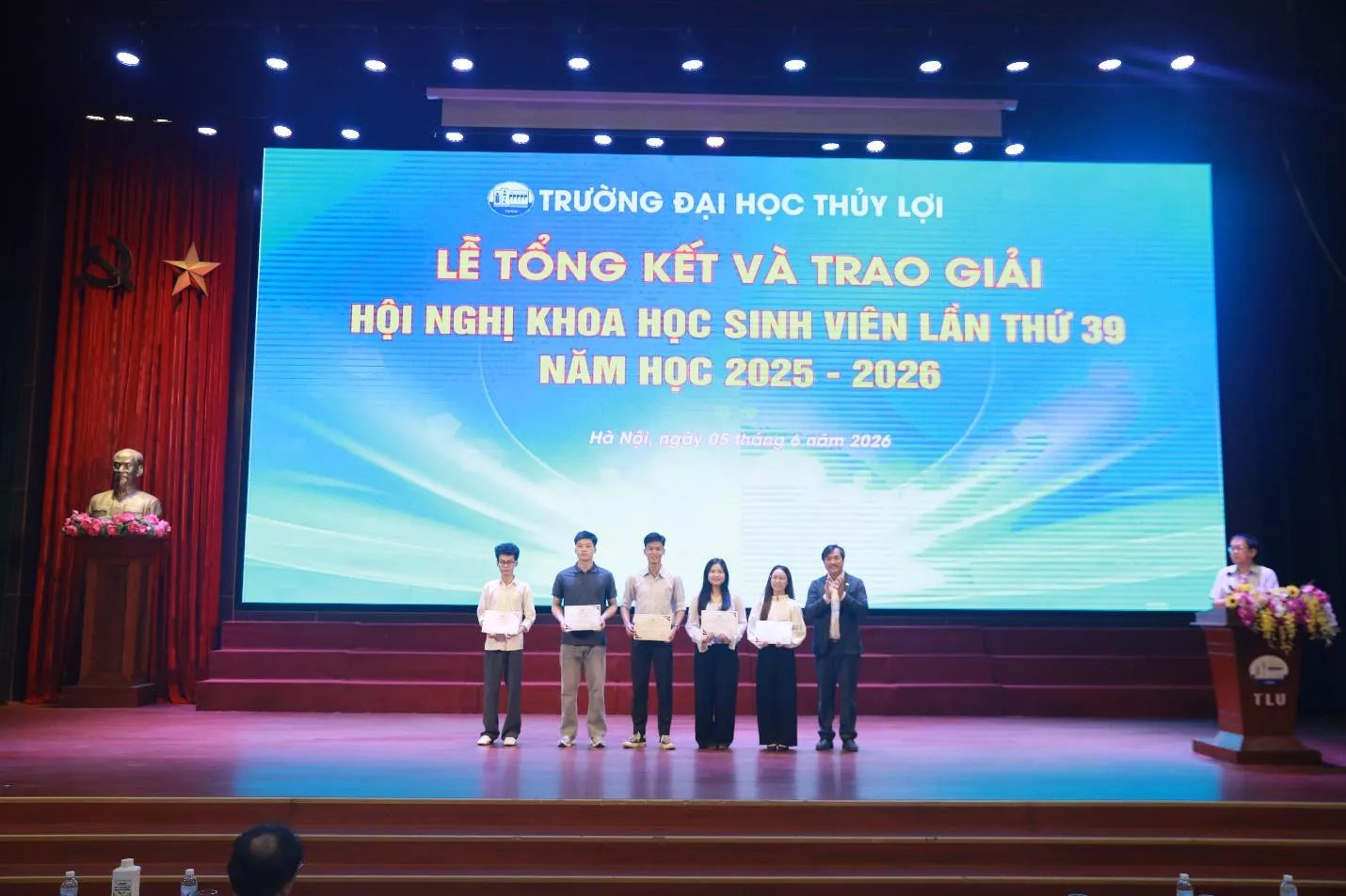 Nghiên cứu khoa học sinh viên Đại học Thủy lợi: Từ phong trào học thuật đến động lực đổi mới sáng tạo