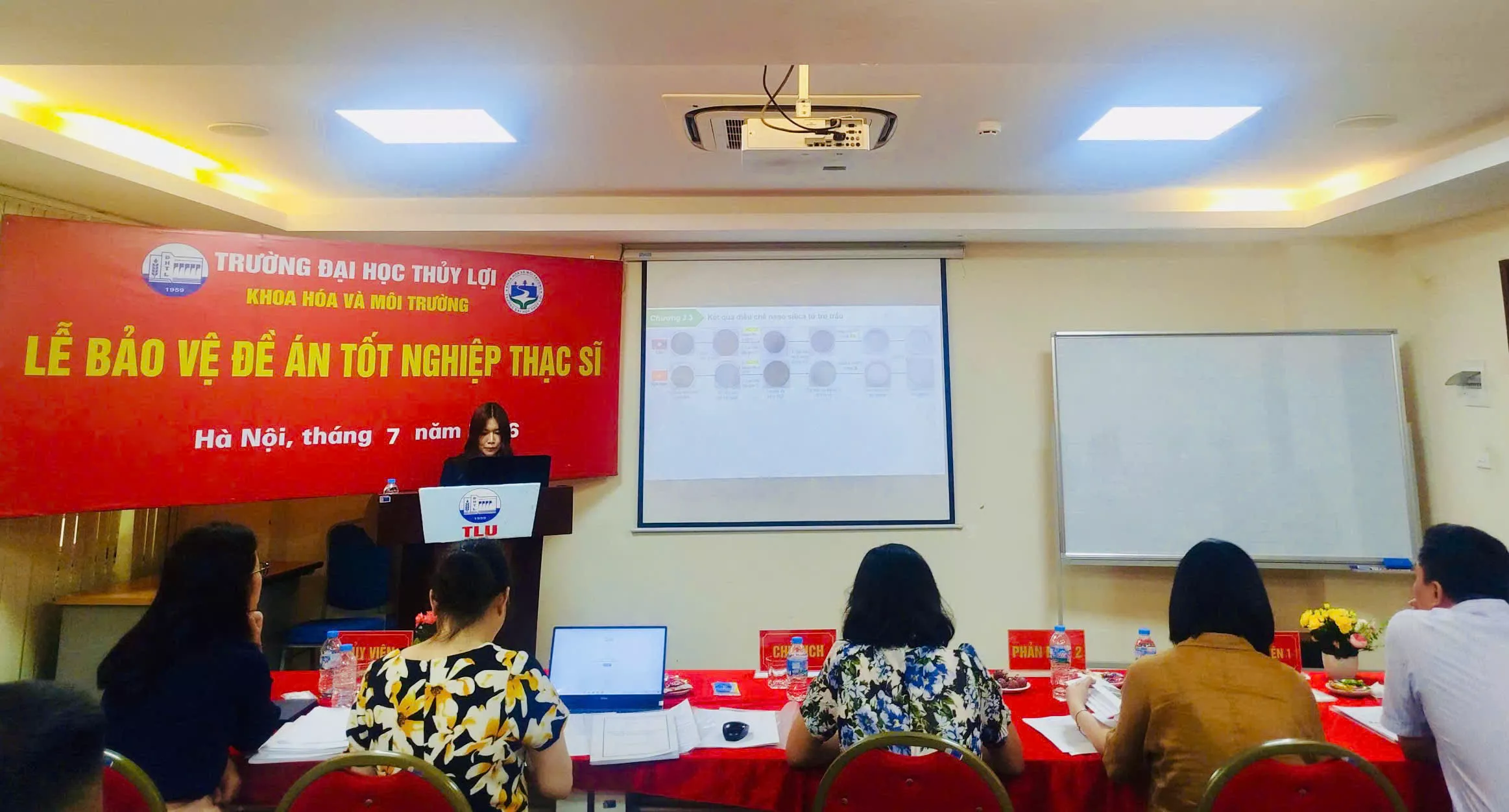 Lưu học sinh Lào bảo vệ thành công Đề án tốt nghiệp thạc sĩ tại Trường Đại học Thủy lợi