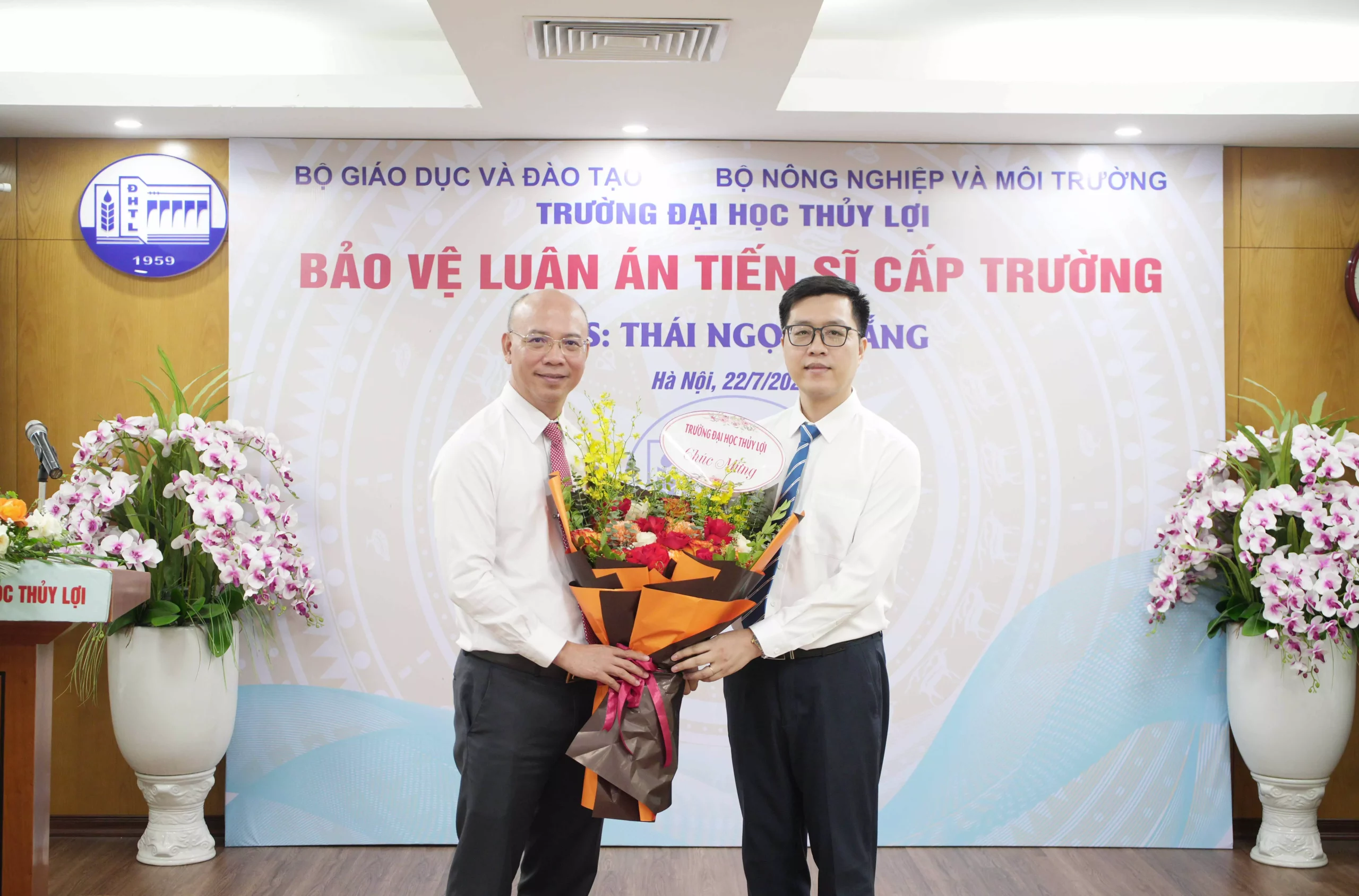 Nghiên cứu sinh Thái Ngọc Thắng bảo vệ thành công luận án tiến sĩ cấp Trường về ứng dụng BIM trong quản lý dự án xây dựng