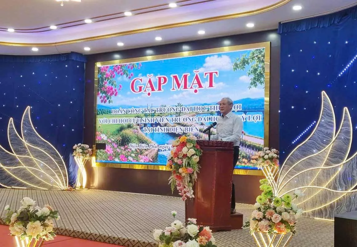Trường Đại học Thủy lợi tăng cường kết nối mạng lưới cựu sinh viên tại Điện Biên