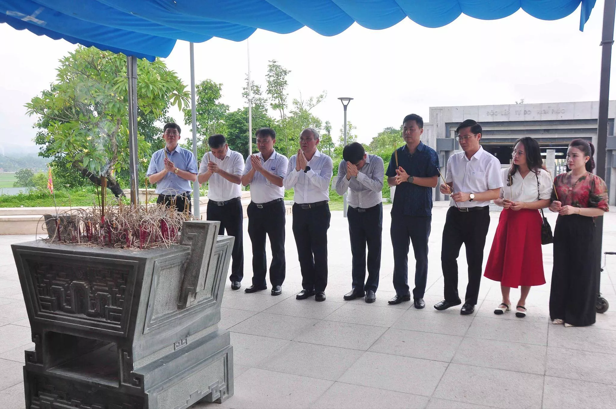 Tri ân các Anh hùng liệt sĩ tại Điện Biên – Hành trình giáo dục truyền thống của Trường Đại học Thủy lợi