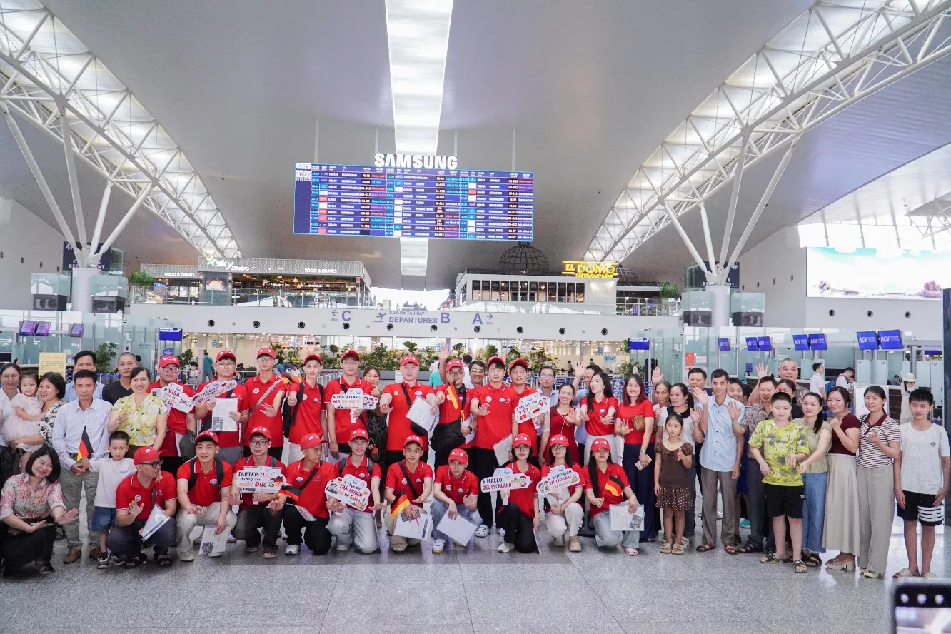 Từ giảng đường Trường Đại học Thủy lợi đến hành trình thực tập trải nghiệm tại các doanh nghiệp CHLB Đức