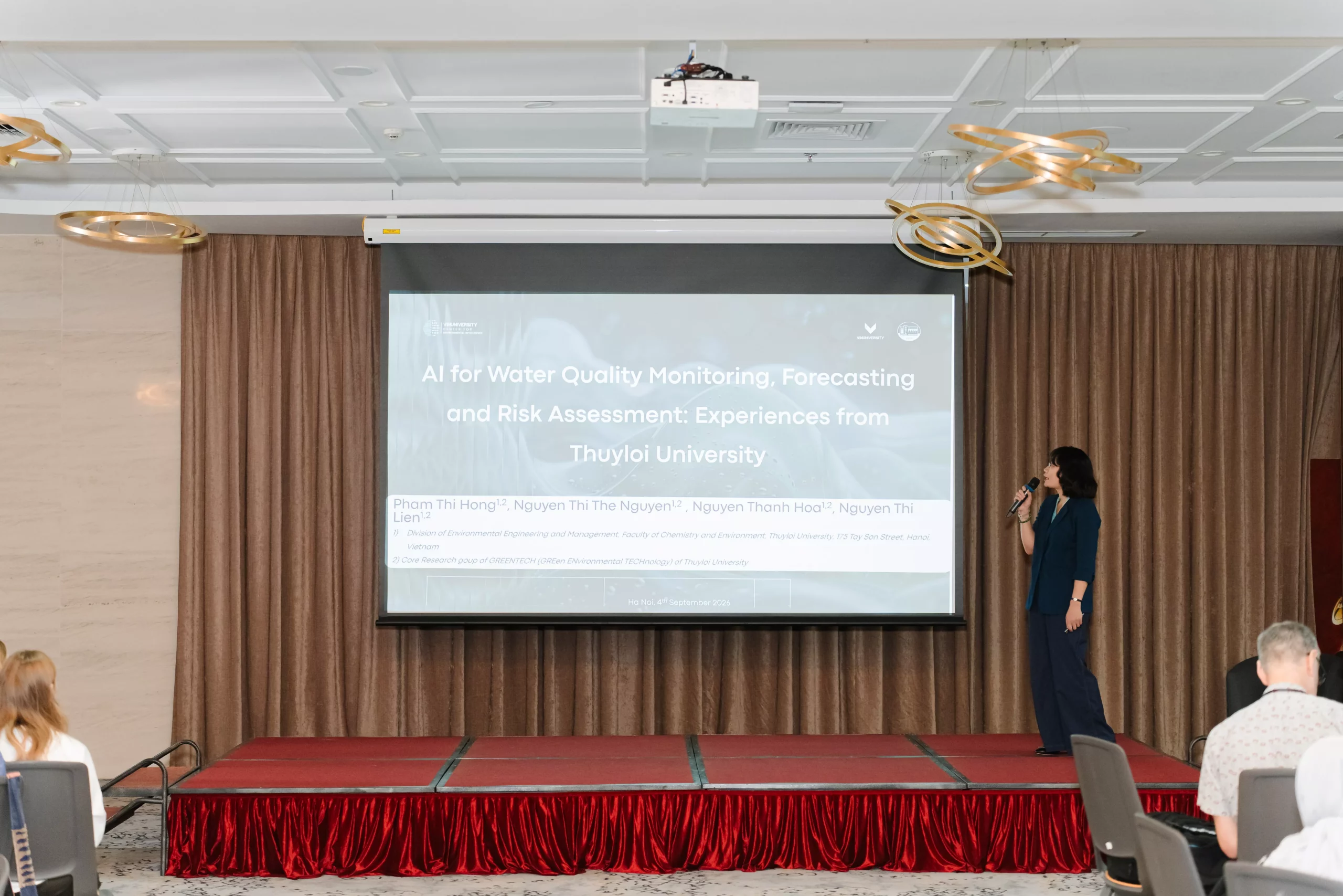 Trường đại học Thủy lợi đồng tổ chức thành công hội thảo quốc tế “Giám sát và dự báo Môi trường thông minh”