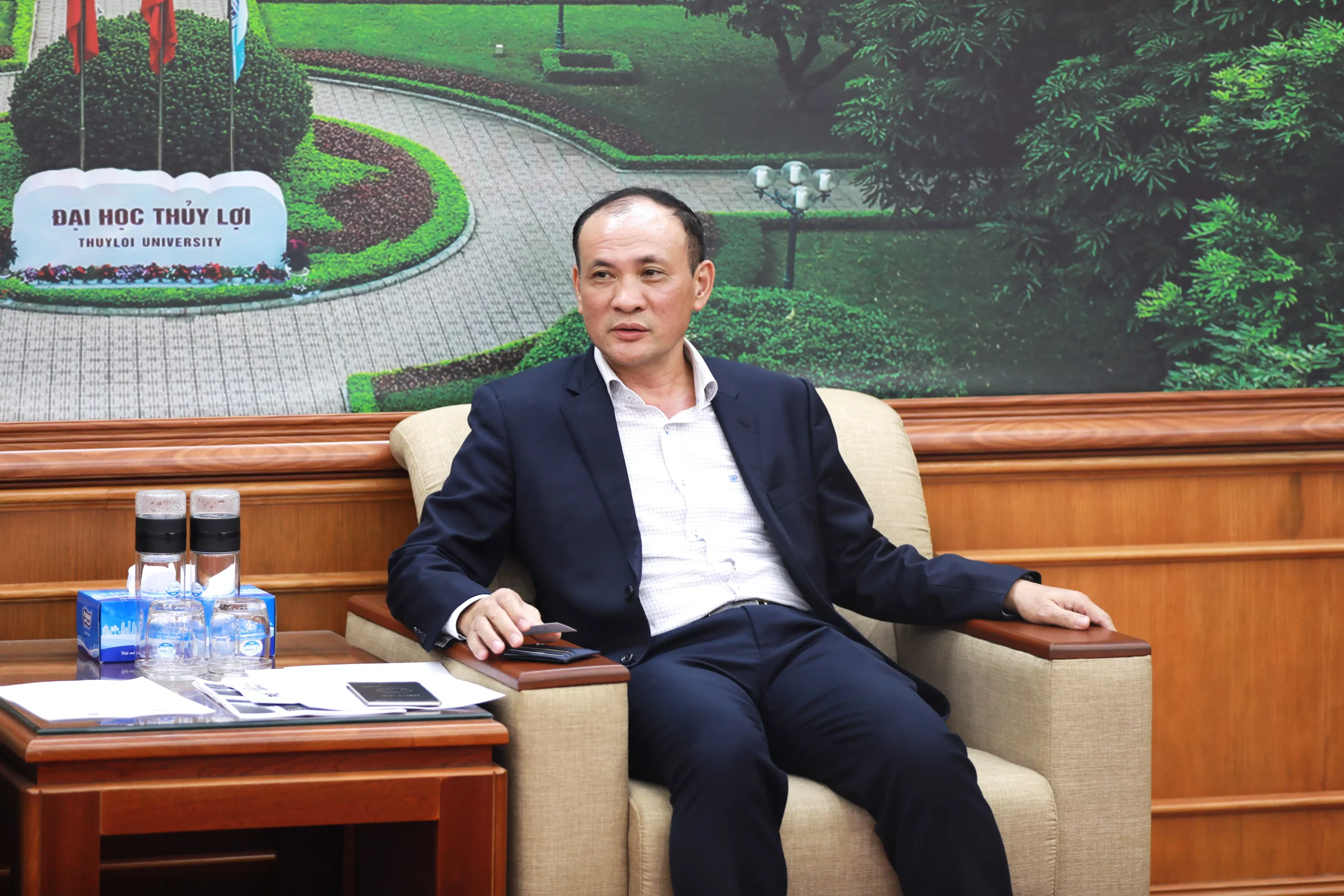 Trường Đại học Thủy lợi thúc đẩy hợp tác đào tạo và trao đổi học thuật với Đại học Văn hóa Trung Quốc