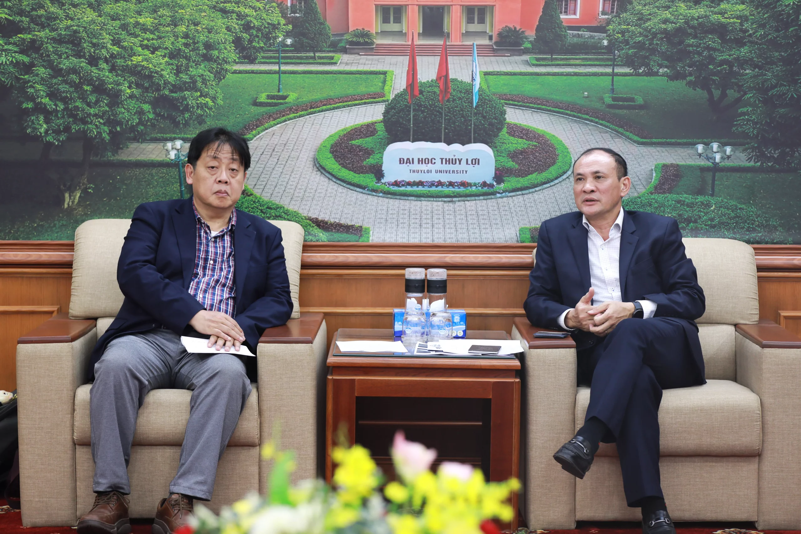 Trường Đại học Thủy lợi thúc đẩy hợp tác đào tạo và trao đổi học thuật với Đại học Văn hóa Trung Quốc