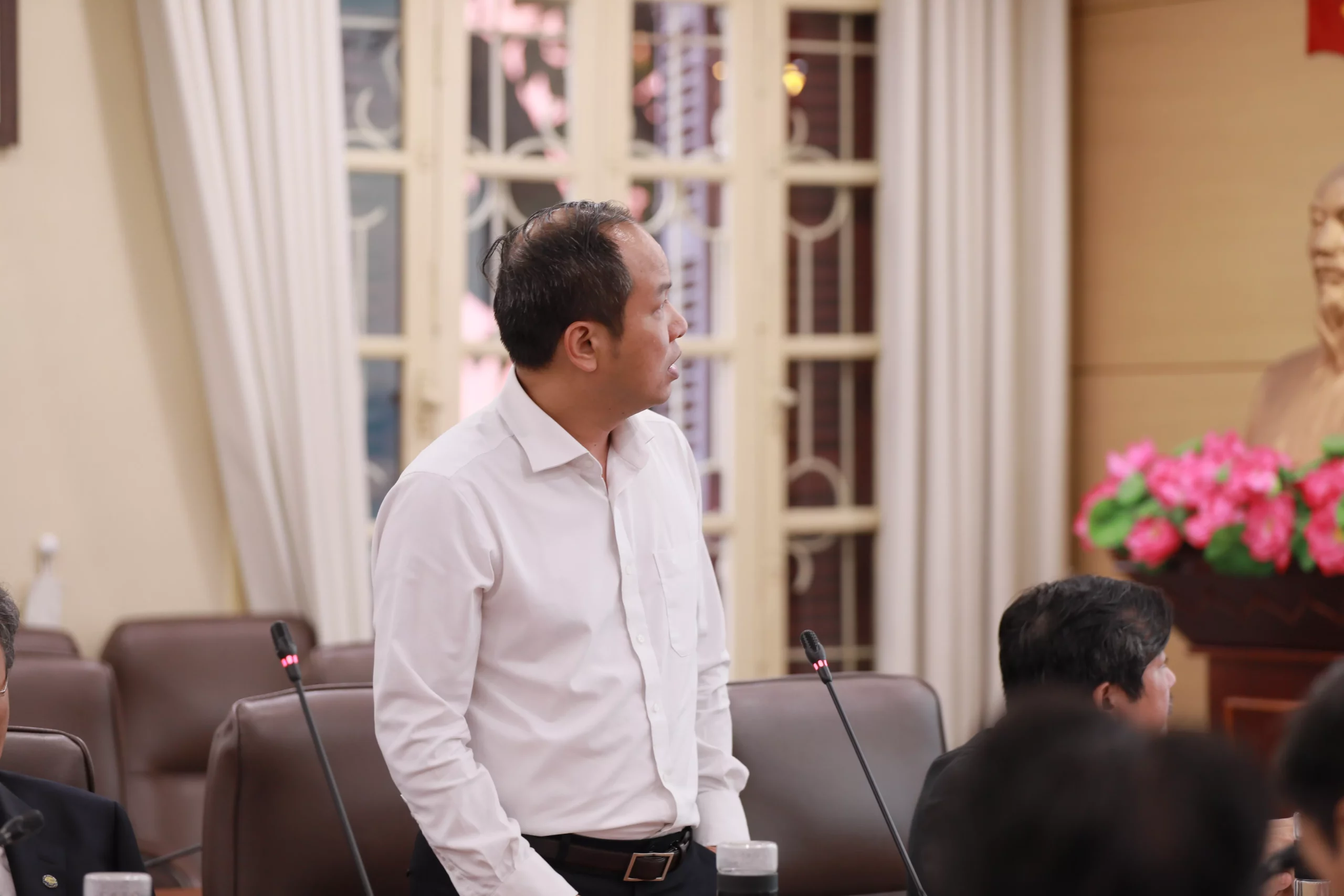 Trường Đại học Thủy lợi thúc đẩy hợp tác đào tạo và trao đổi khoa học công nghệ với đoàn Bộ Công thương CHDCND Lào