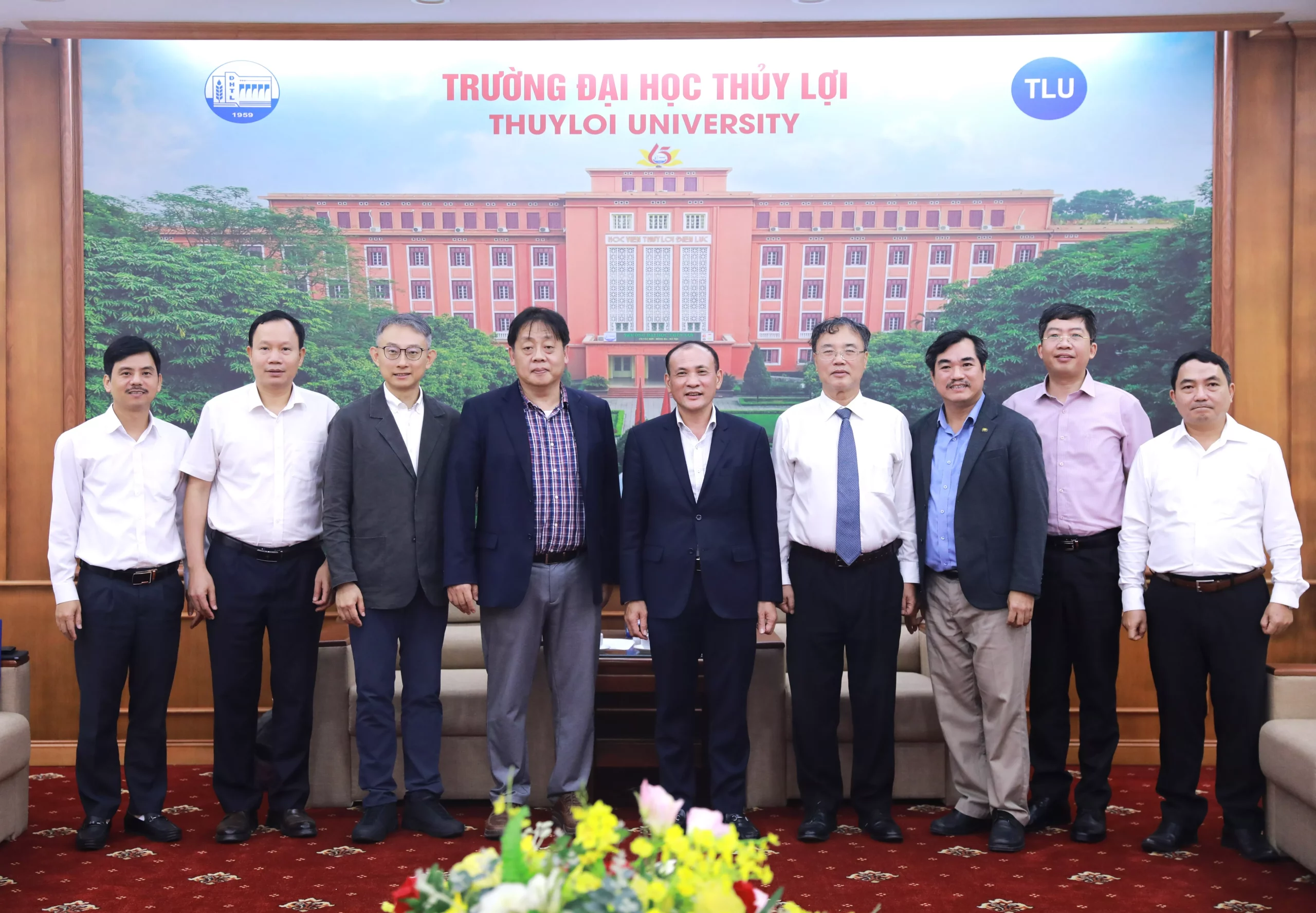 Trường Đại học Thủy lợi thúc đẩy hợp tác đào tạo và trao đổi học thuật với Đại học Văn hóa Trung Quốc