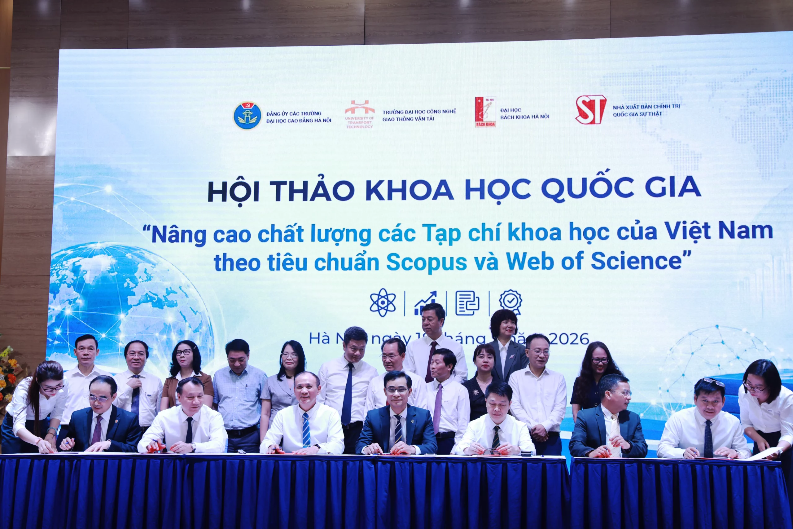 Trường Đại học Thủy lợi tham gia mạng lưới nâng cao chất lượng tạp chí khoa học theo chuẩn quốc tế