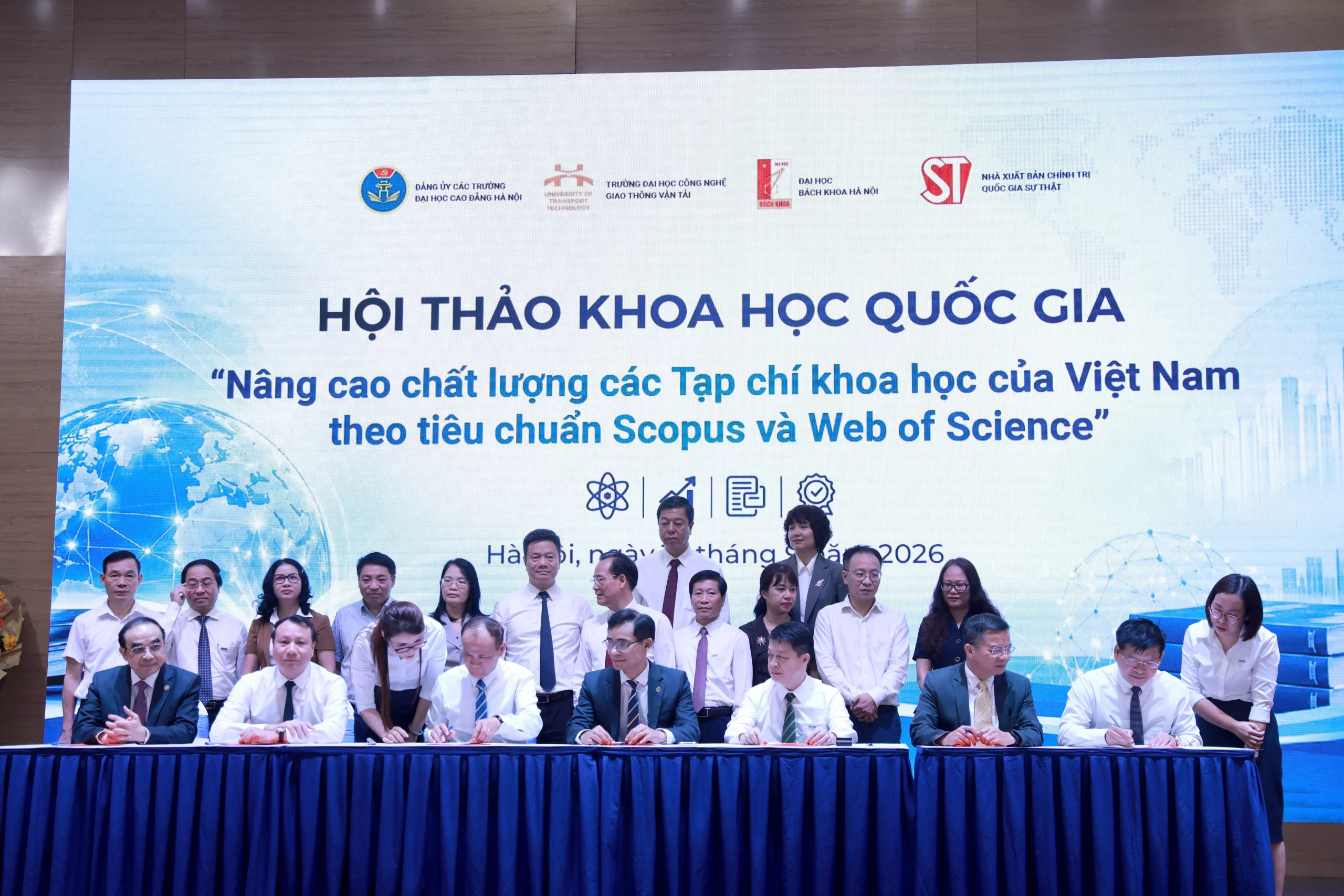 Trường Đại học Thủy lợi tham gia mạng lưới nâng cao chất lượng tạp chí khoa học theo chuẩn quốc tế