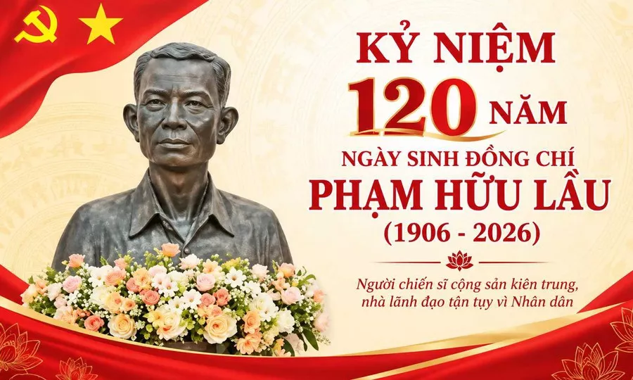 Đề cương tuyên truyền: Kỷ niệm 120 năm Ngày sinh đồng chí Phạm Hữu Lầu (1906 – 2026)