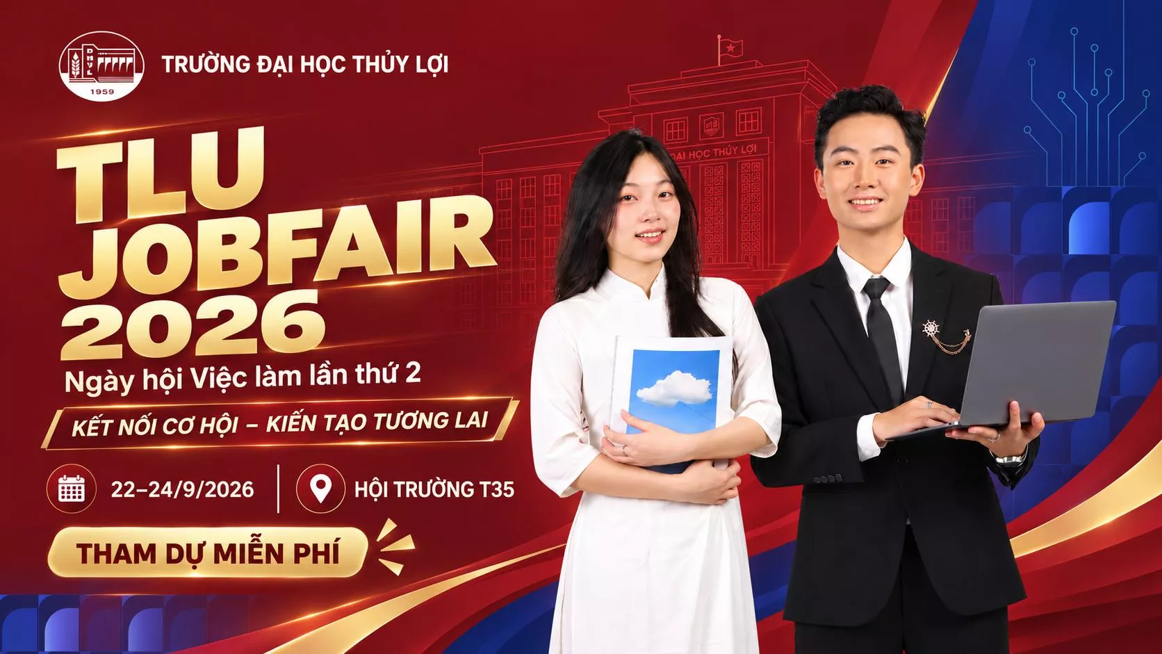 Ngày hội Việc làm – TLU JobFair lần thứ 2 năm 2026