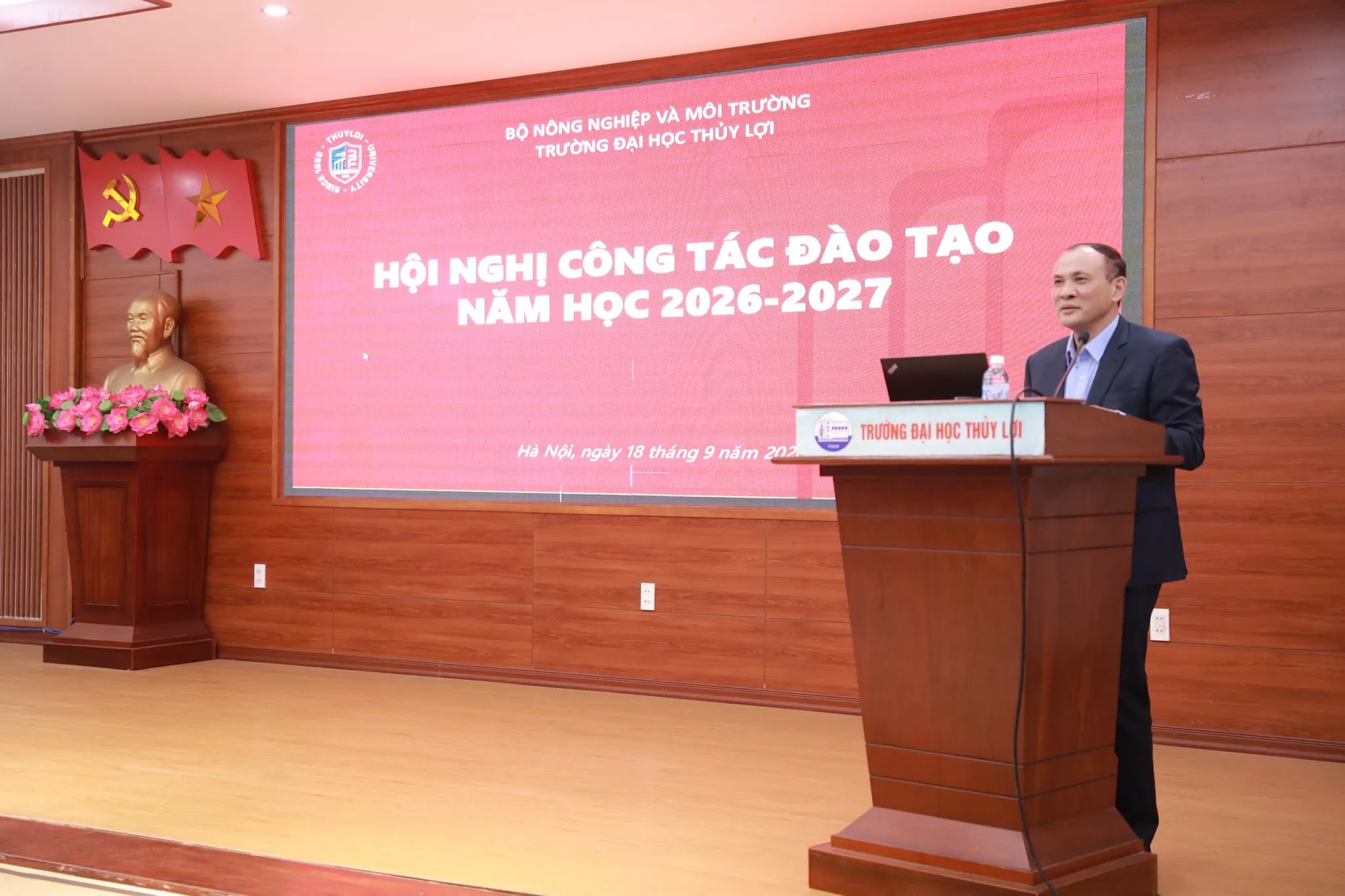 Trường Đại học Thủy lợi tổ chức Hội nghị công tác đào tạo năm học 2026 – 2027: Khơi dậy năng lực, bứt phá chất lượng và quản trị số