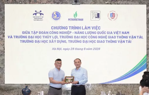 Trường Đại học Thủy lợi tham dự buổi làm việc với Petrovietnam