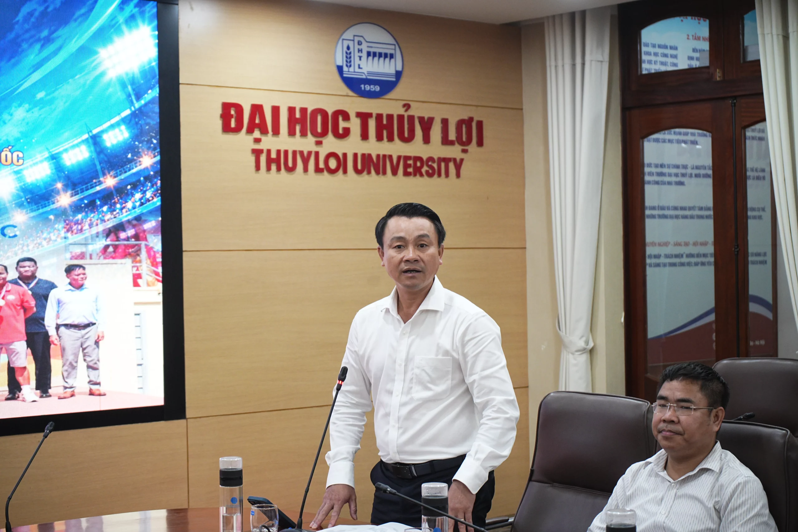 Trường Đại học Thủy lợi xuất quân, quyết tâm tiếp nối thành công tại giải bóng đá sinh viên toàn quốc