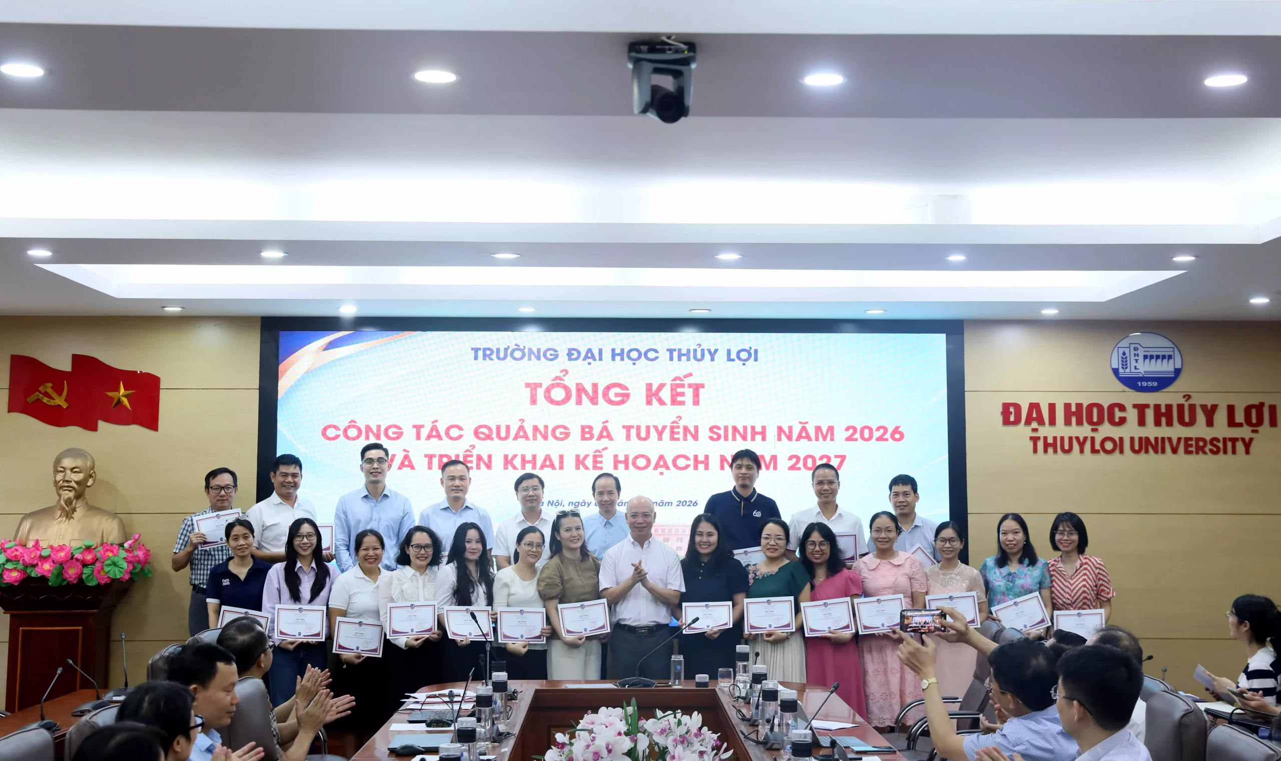 Tổng kết công tác quảng bá, tuyển sinh năm 2026 và chủ động triển khai kế hoạch tuyển sinh năm 2027