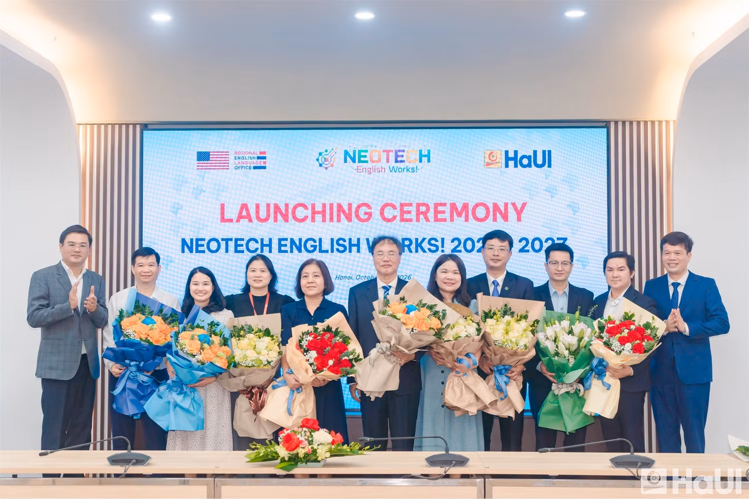 Thuyloi University attends the Launch of the NeoTECH English Works 2026–2027 project
